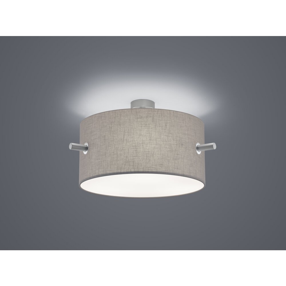 Trio Leuchten Camden Deckenleuchte Nickel-Matt, 3-flammig main product photo