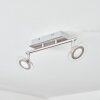 Marsen Deckenleuchte LED Nickel-Matt, 2-flammig, Fernbedienung, Farbwechsler