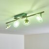 Marsen Deckenleuchte LED Nickel-Matt, 4-flammig, Fernbedienung, Farbwechsler