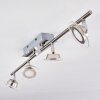 Marsen Deckenleuchte LED Nickel-Matt, 4-flammig, Fernbedienung, Farbwechsler