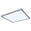 Globo JESSY Deckenpanel LED Schwarz, 1-flammig, Fernbedienung