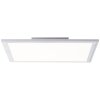 Brilliant Flat Deckenpanel LED Silber, 1-flammig, Fernbedienung