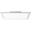 Brilliant Flat Deckenpanel LED Silber, 1-flammig, Fernbedienung