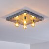 Octoraro Deckenleuchte Silber, 4-flammig