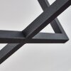 Bergo Deckenleuchte Schwarz, 1-flammig