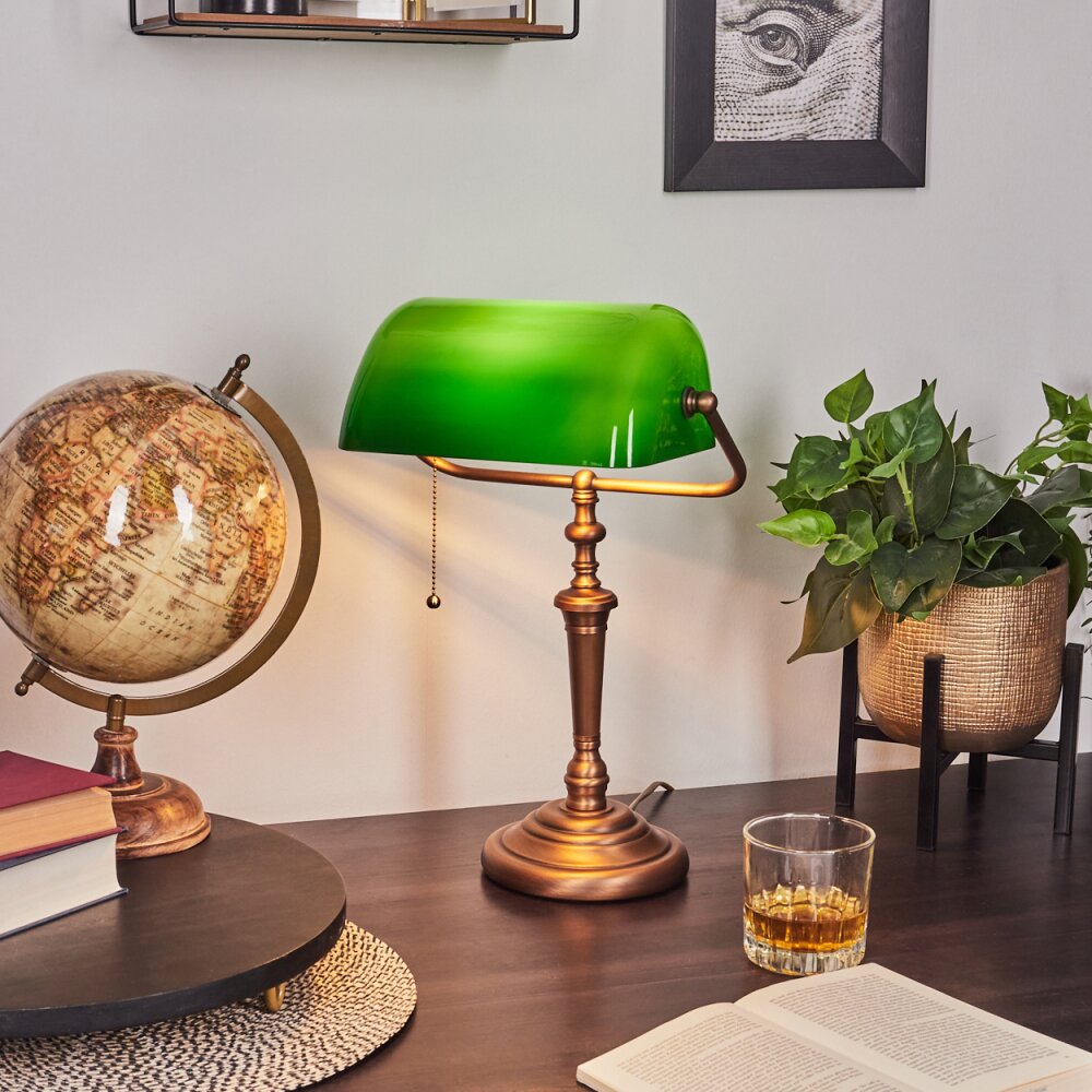 Argyle Tischleuchte Bronze, 1-flammig main product photo