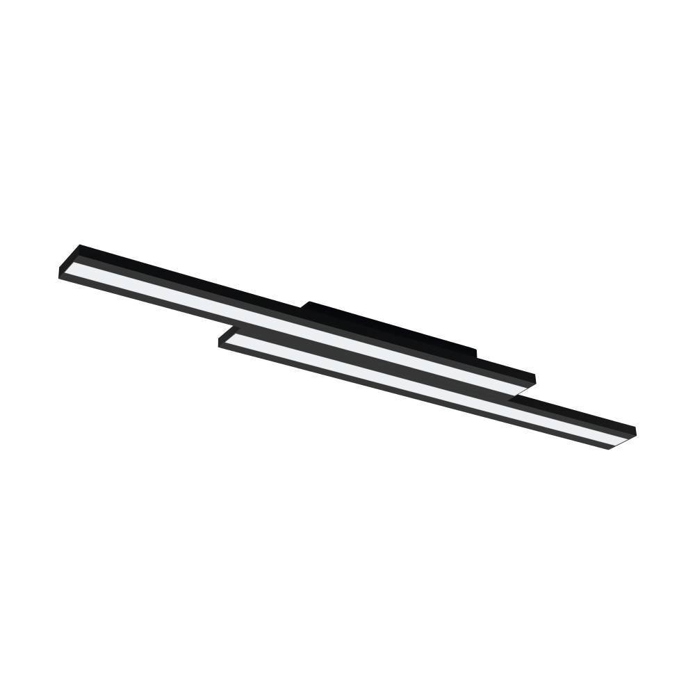Eglo Leuchten SALITERAS-Z Deckenleuchte LED Schwarz, 2-flammig, Farbwechsler main product photo