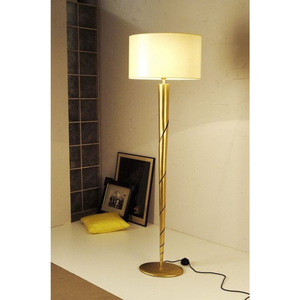 Holländer INNOVAZIONE Stehleuchte Gold, Weiß, 1-flammig main product photo