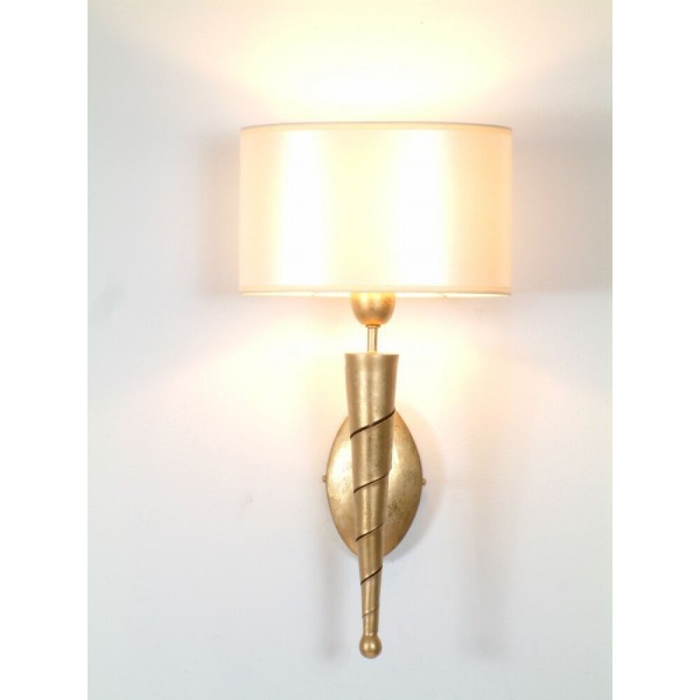 Holländer INNOVAZIONE Wandleuchte Gold, Weiß, 1-flammig main product photo