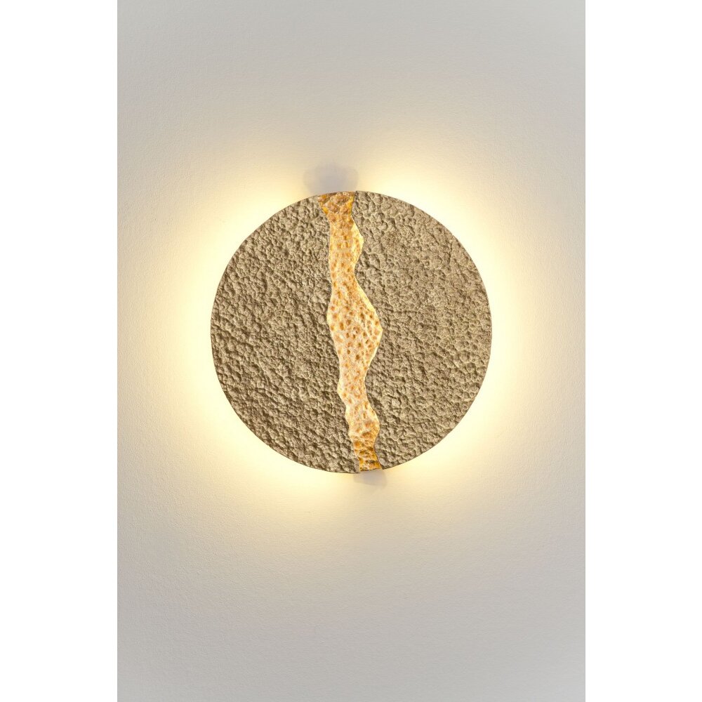 Holländer ERUPTION Wandleuchte LED Gold, Rot, 1-flammig main product photo