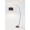 Holländer BAMBUS Bogenlampe Braun, Schwarz, 1-flammig