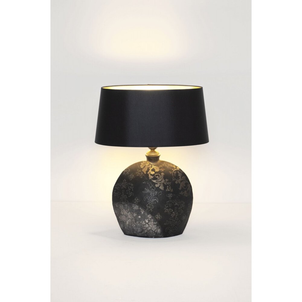 Holländer MARY Tischleuchte Gold, Schwarz, Silber, 1-flammig main product photo