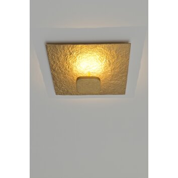 Holländer CESARE Deckenleuchte LED Gold, 2-flammig