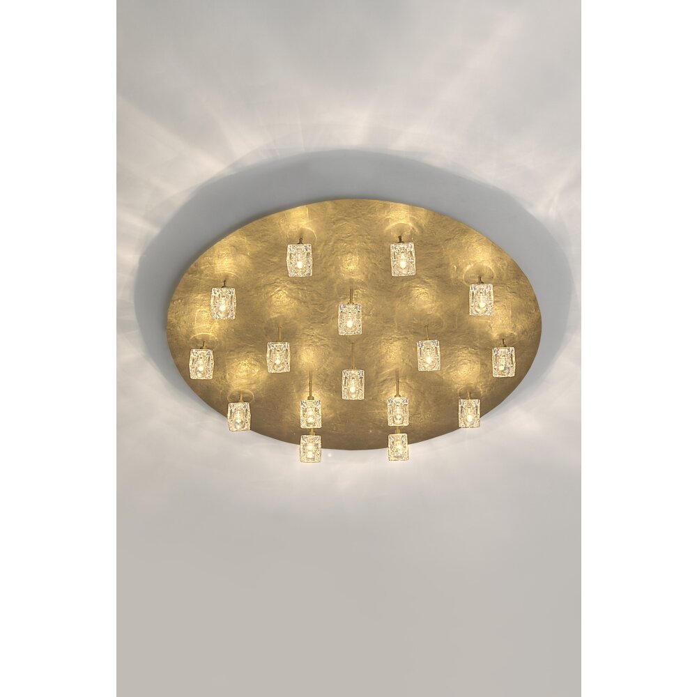 Holländer LUCENTE Deckenleuchte Gold, 16-flammig main product photo