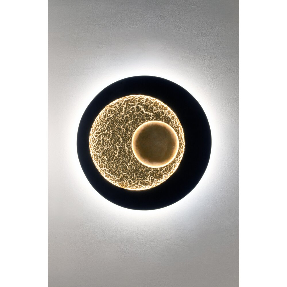 Holländer URANO Wandleuchte LED Braun, Gold, Schwarz, 1-flammig main product photo