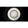 Grossmann FLAT Deckenleuchte LED Braun, Gold, Weiß, 1-flammig