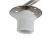 Steinhauer Sparkled Bogenstehlampe Stahl gebürstet, 1-flammig