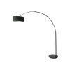 Steinhauer Sparkled Bogenstehlampe Schwarz, 1-flammig