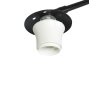 Steinhauer Sparkled Bogenstehlampe Schwarz, 1-flammig