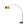 Steinhauer Sparkled Bogenlampe Schwarz, 1-flammig