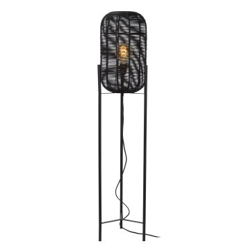 Lucide HERMINE Stehlampe Schwarz, 1-flammig