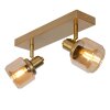 Lucide BJORN Deckenleuchte Gold, Messing, 2-flammig