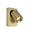 Lucide NIGEL Wandleuchte LED Gold, Messing, 1-flammig