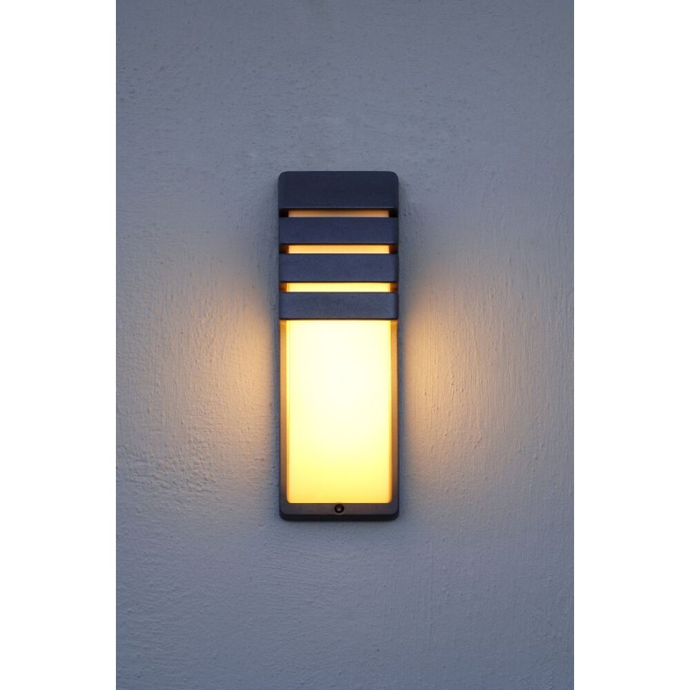 Lutec Lampen CITY Außenwandleuchte Anthrazit, 1-flammig main product photo