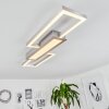 Ahrenfeld Deckenleuchte LED Aluminium, 1-flammig, Fernbedienung