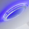 Vittangi Deckenleuchte LED Weiß, 1-flammig, Farbwechsler