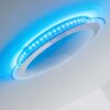 Vittangi Deckenleuchte LED Weiß, 1-flammig, Farbwechsler