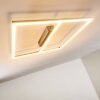 Rauma Deckenleuchte LED Nickel-Matt, 1-flammig