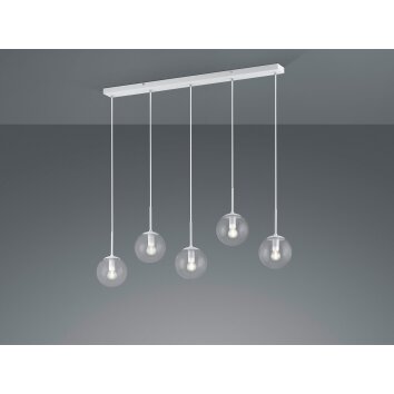 Trio Leuchten Balini Pendelleuchte LED Weiß, 5-flammig