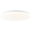 Brilliant Leuchten Heddy Deckenleuchte LED Weiß, 1-flammig, Fernbedienung, Farbwechsler