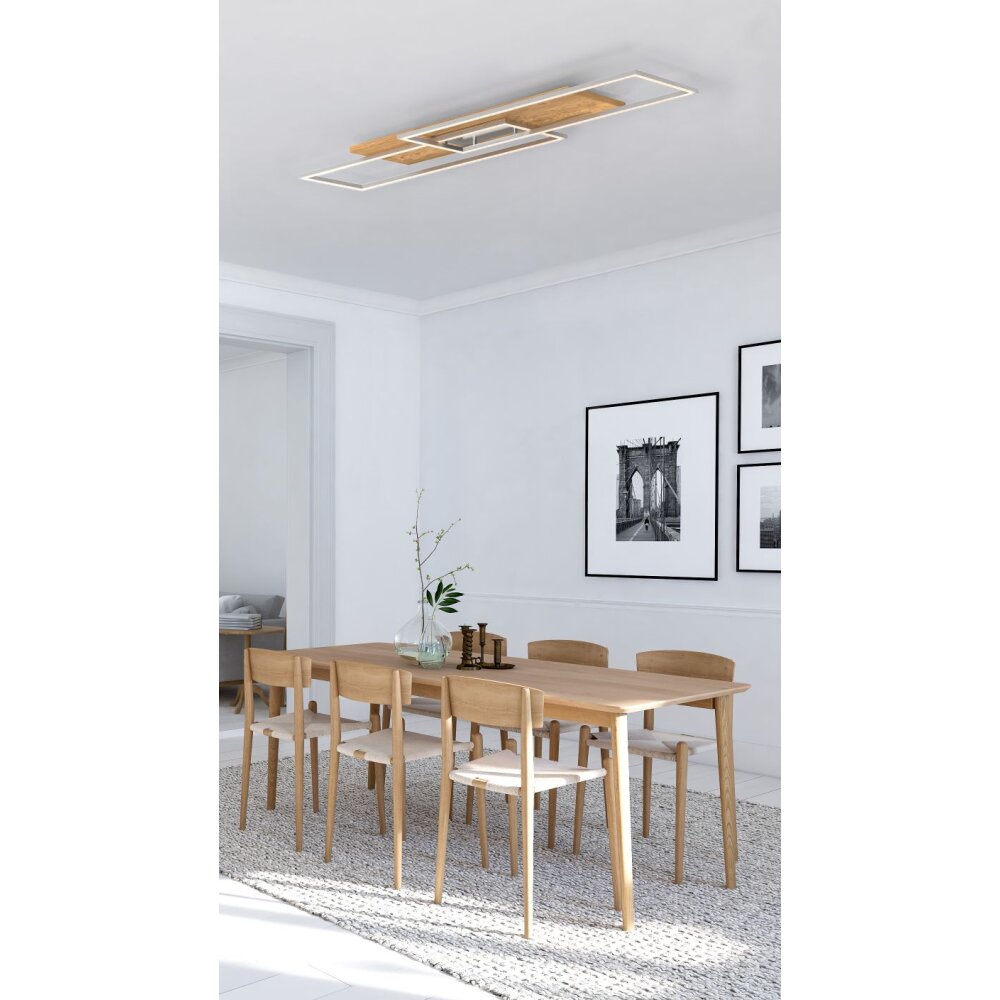 Elobra Panama Deckenleuchte LED Naturfarben, 2-flammig main product photo