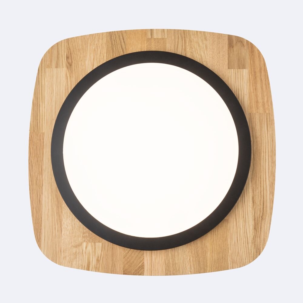 Elobra Argentina Deckenleuchte LED Naturfarben, Schwarz, 1-flammig main product photo