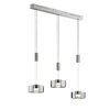 Fischer & Honsel Lavin Pendelleuchte LED Nickel-Matt, 3-flammig