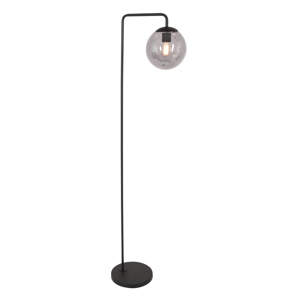 Steinhauer Bollique Stehleuchte Schwarz, 1-flammig main product photo