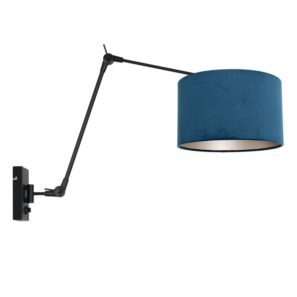 Steinhauer Prestige Chic Wandleuchte Schwarz, 1-flammig main product photo