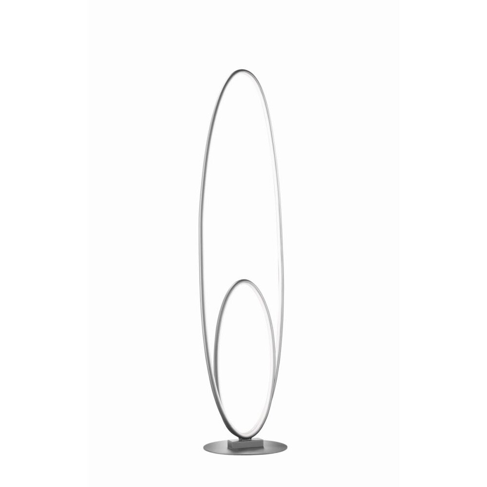 Trio Leuchten AVUS Stehleuchte LED Nickel-Matt, 1-flammig main product photo
