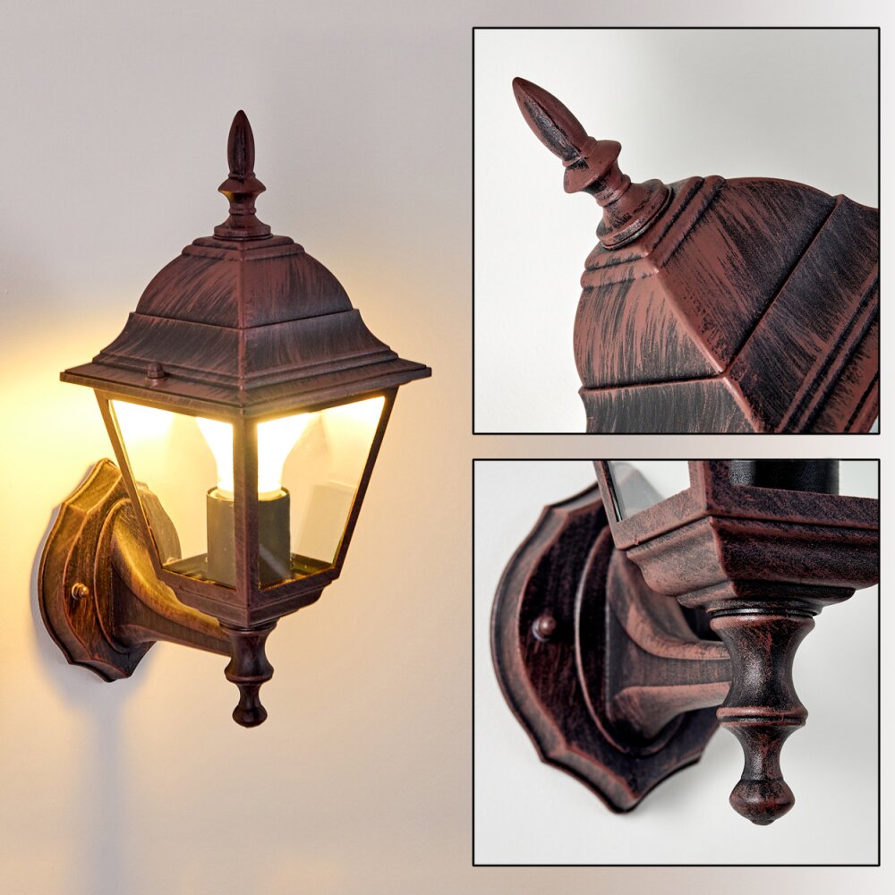 Murto Außenwandleuchte Rostfarben, 1-flammig main product photo