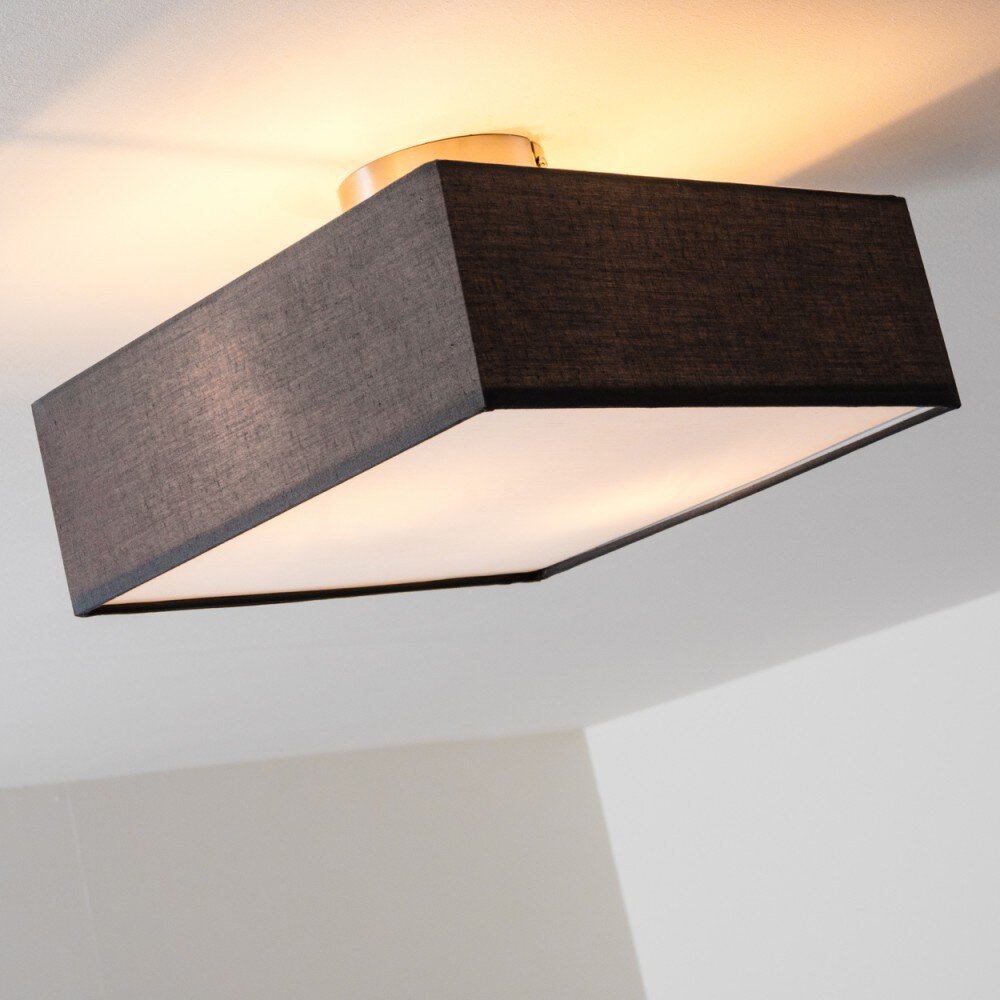 Taboga Deckenleuchte Nickel-Matt, 2-flammig main product photo