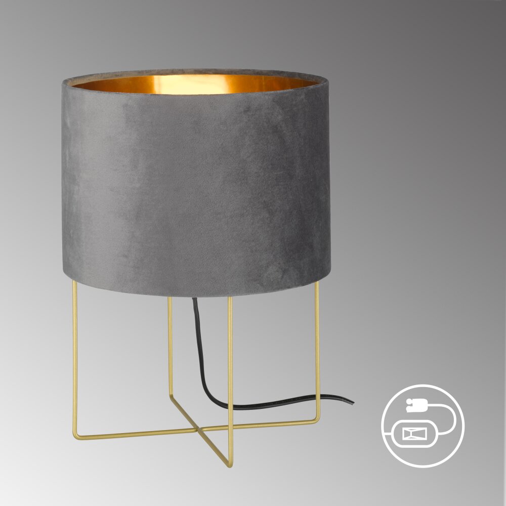 Fischer & Honsel Aura Tischleuchte Gold, 1-flammig main product photo