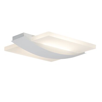 Brilliant Leuchten Solution Deckenleuchte LED Weiß, 1-flammig