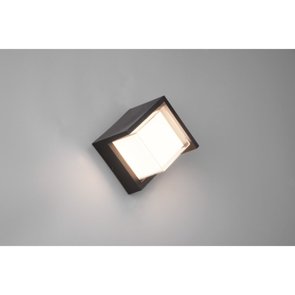 Reality Puno Außenwandleuchte LED Schwarz, 1-flammig main product photo