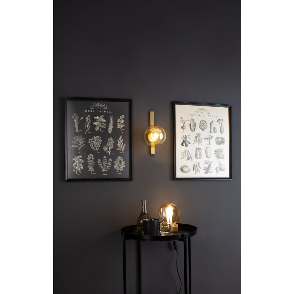 Luce Design PLUTO Wandleuchte Gold, 1-flammig main product photo