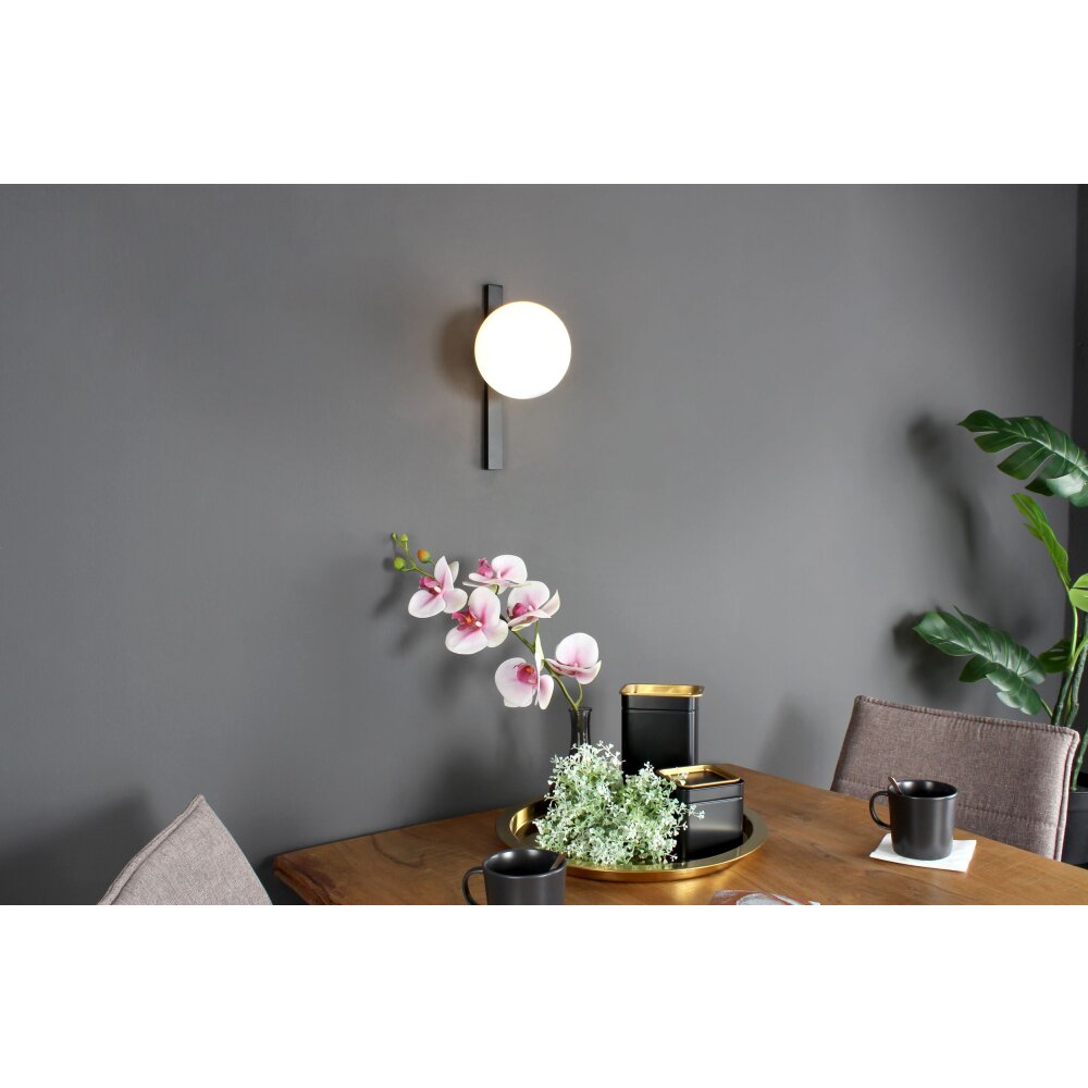 Luce Design PLUTO Wandleuchte Schwarz, 1-flammig main product photo