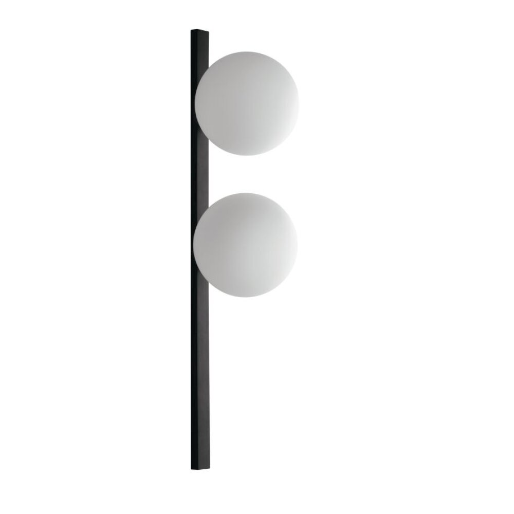 Luce Design PLUTO Wandleuchte Schwarz 9110-AP2 NERO