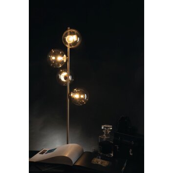 Luce Design NEPTUN Stehleuchte Messing, 4-flammig