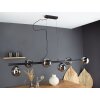 Luce Design NEPTUN Pendelleuchte Schwarz, 6-flammig